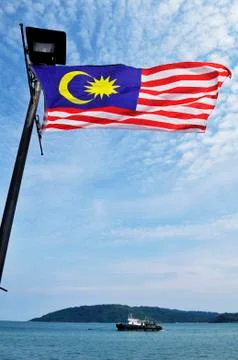 Malaysian Flag Stock Photos