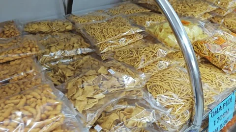 Malaysian Indian snacks Stock Footage 307667223
