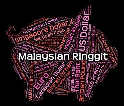 Malaysian Ringgit Means Exchange Rate And Foreign Stockillustratie