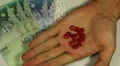 Malaysian Ringgit MYR, Counting Drugs and Money, Health Care, Colorful Pills HD Footage