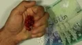 Malaysian Ringgit MYR, Counting Drugs and Money, Health Care, Colorful Pills HD Footage