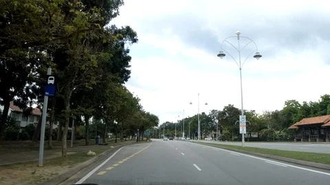 Malaysian Road Driving Hyperlapse Stock Footage 118367019