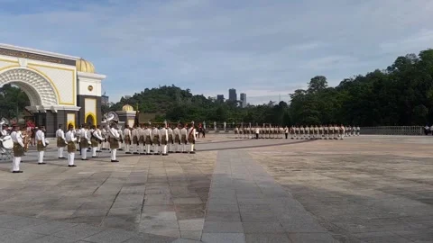 Malaysia's State Palace Stock Footage 321817124