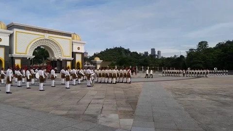 Malaysia’s State Palace Stock Footage 321817129