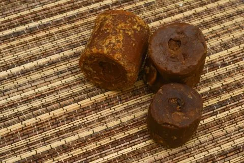 Malaysia's version of palm sugar, Malacca Sugar Stock Photos