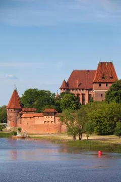 Malbork Castle Foto stock