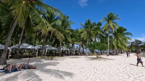 Malcapuya Island in Coron Palawan Philippines Stock Footage 233763953