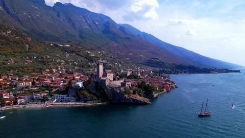 Malcesine 27 sec Stock Footage 204731567