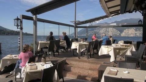 Malcesine, Lake Garda Stock Footage 124393521