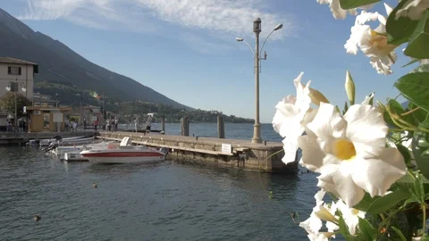 Malcesine, Lake Garda Stock Footage 124393569
