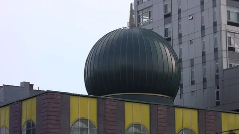MALCOLM X SHABAZZ MOSQUE (MASJID) IN NEWYORK Stock Footage 81380069
