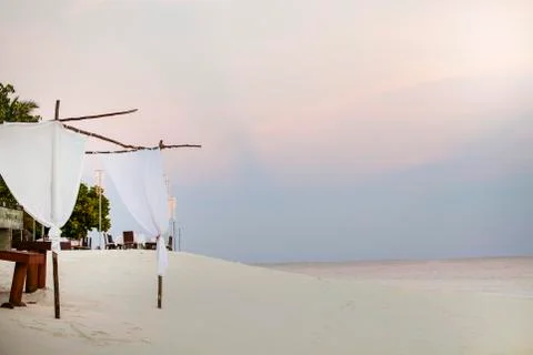 Maldive beach Stock Photos