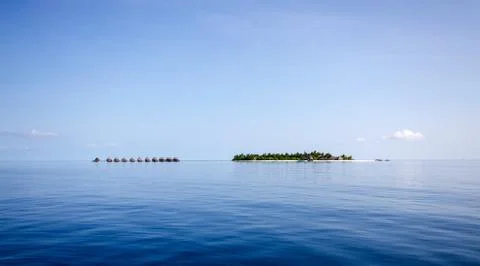 Maldive resort Stock Photos