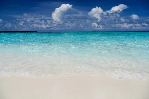 Maldives beach Stock Photos