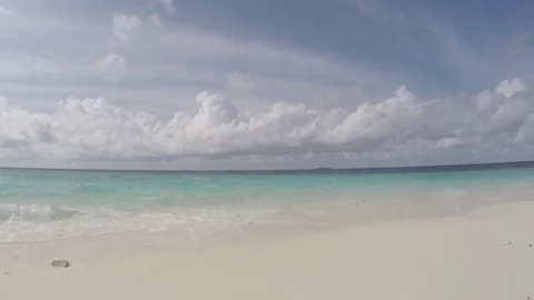 Maldives cloud timelapse Video stock 74695941