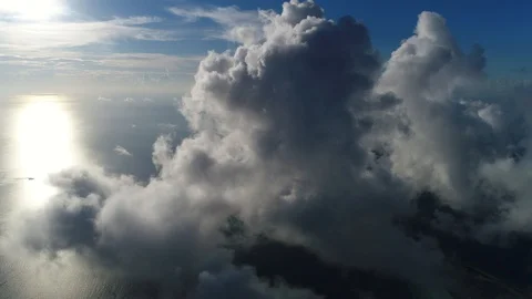 Maldives: Flying in the clouds Part VI Stock-Footage 106748253
