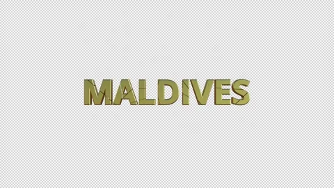 MALDIVES Stock Footage 307981783