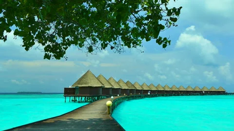 Maldives island Video stock 65139543