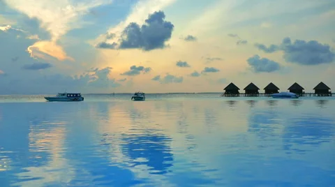 Maldives island Stock Footage 65204100