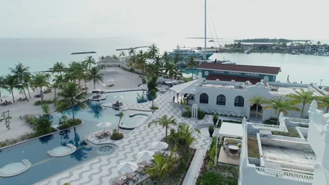 Maldives, the lighthouse Stock Footage 162625756