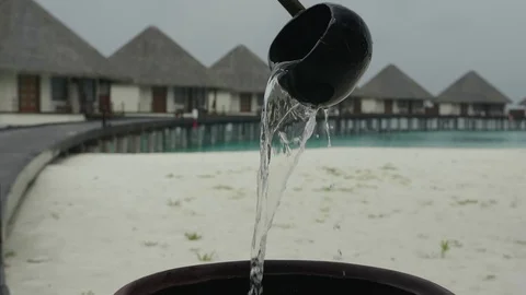 Maldives scope water Vídeos de archivo 89689695