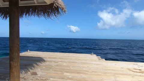 Maldives sea view 動画素材 160124661