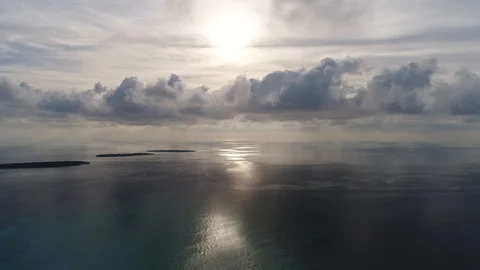 Maldives: The sunset Part V Stock Footage 91077246