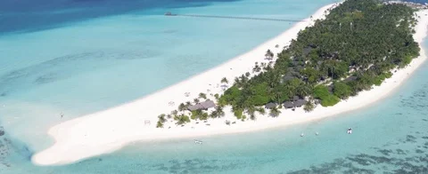 Maldivian Island Stock Footage 101056310
