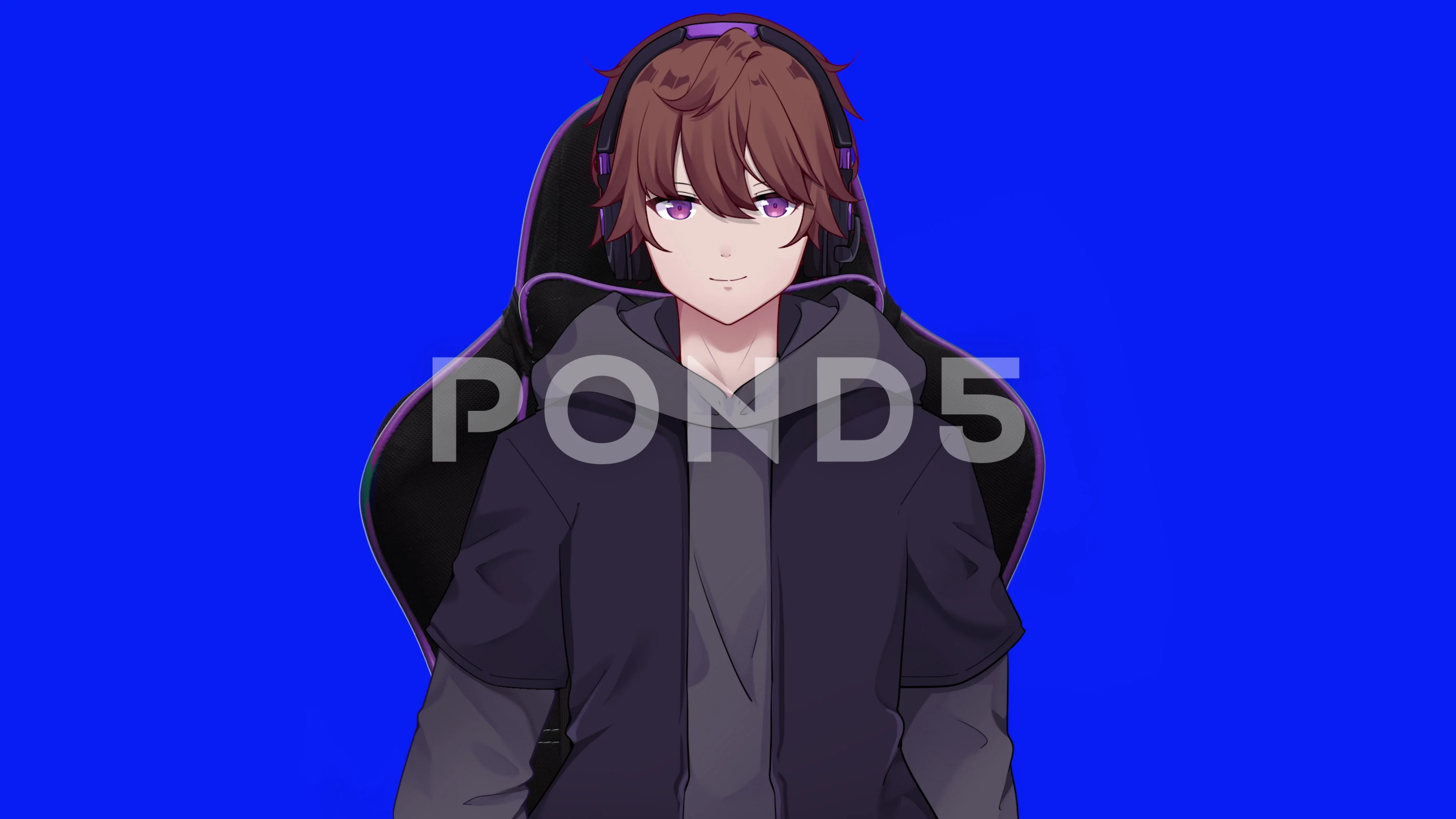 Pandora hearts , yellow-haired male anime character sitting on chair  transparent background PNG clipart | HiClipart