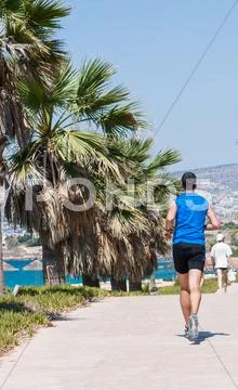 Male athlete Stock Photos