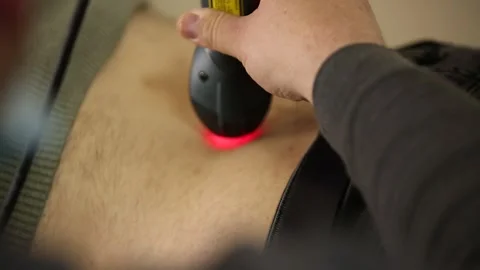 Male back examination 1 Video stock 317081382