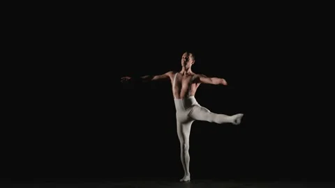 Male Ballet Dancer Stock Footage ~ Royalty Free Stock Videos | Pond5