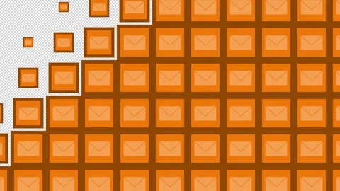 Male Block tile wave Transitions. 1080p - 30 fps - Alpha Channel (6) Stock Footage 256092012