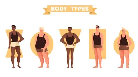 Body Shape Illustrations ~ Stock Body Shape Vectors