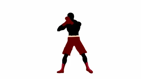 Male boxer Stock Footage 2515206