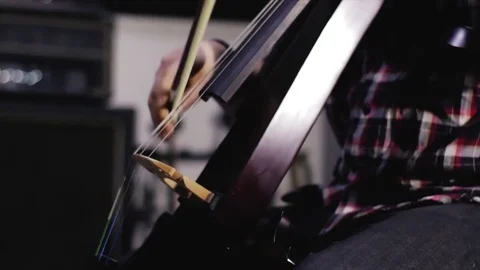 Male cello player Stock-Footage 84972728