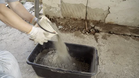 Male Construction Worker Guest Worker Video stock 129336636