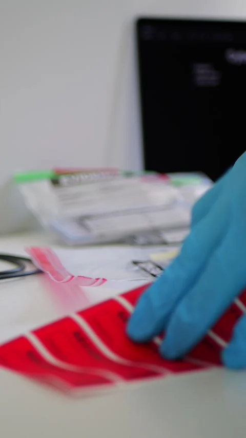 Male Cyber Forensics Detective Processing Evidence Stock Footage 344620332