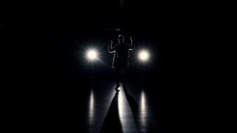 Male dancer performing and dancing Stock Footage 76164542