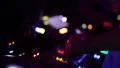 Male disc jockey hands playing music on professional sound deck HD Footage