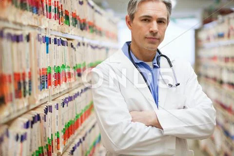 Male Doctor Looking Concerned