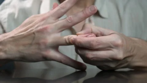 Male during lovers problems. Stock Footage 311304251