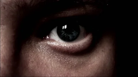 Male eye close-up Video stock 48890502