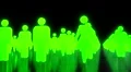 Male female crowd people icons business team sexes gender HD Footage