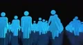 Male female crowd people icons business team sexes gender 4K 4k or 4k+ Resolution