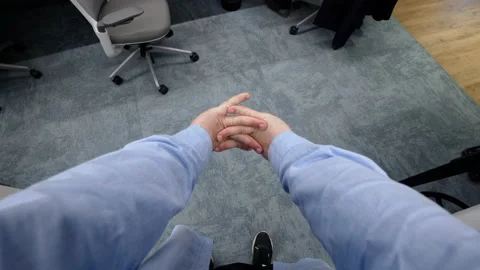 Male hands doing exercises 스톡 동영상 166649066