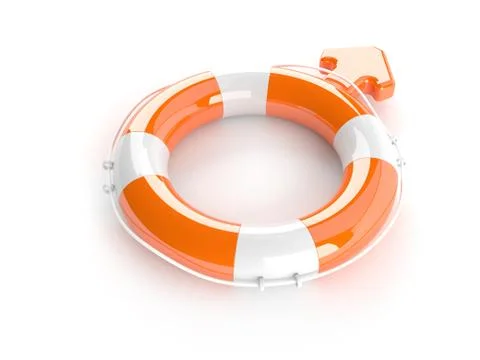 Male help concept Stock Illustration