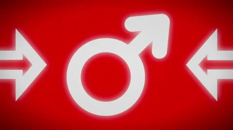 Male icon. looping. Stock Footage 59987254