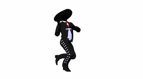 Male Mariachi Stock Footage 5185960