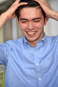 Male Memory Problems Foto stock